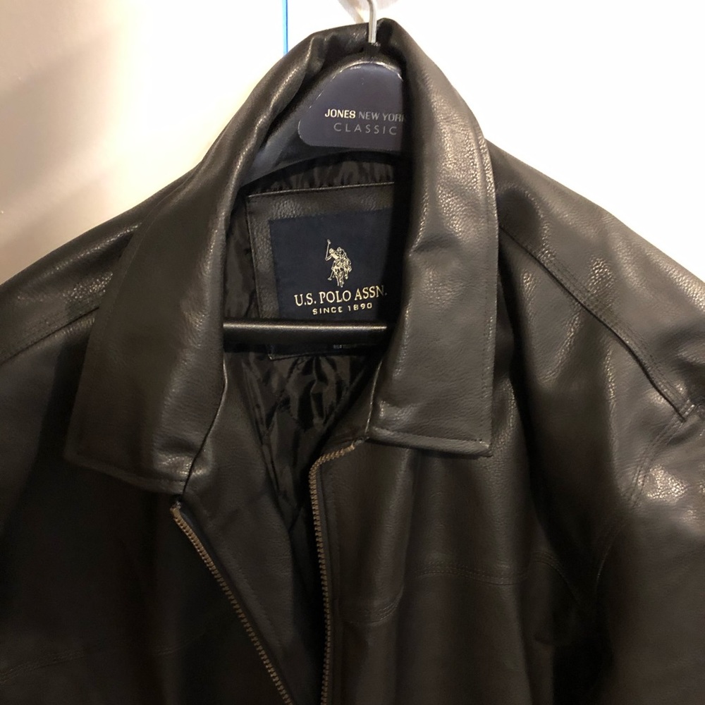 US POLO ASSOCIATION MENS LEATHER XL